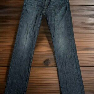 J Brand Jeans Mens 34x33 Blue Denim Kane Slim Straight Leg Indigo Cali Made USA